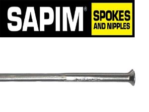 Sapim [직선형] 은색 스포크 2.0x1.8x2.0mm(Race) [Straight Pull] 28개/1팩
